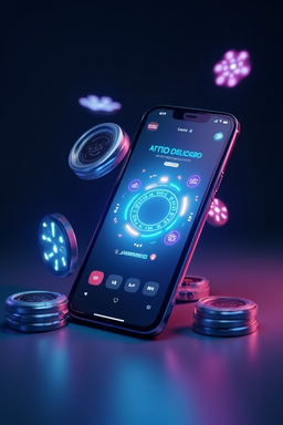 Smartphone mit Nao Bet Casino App